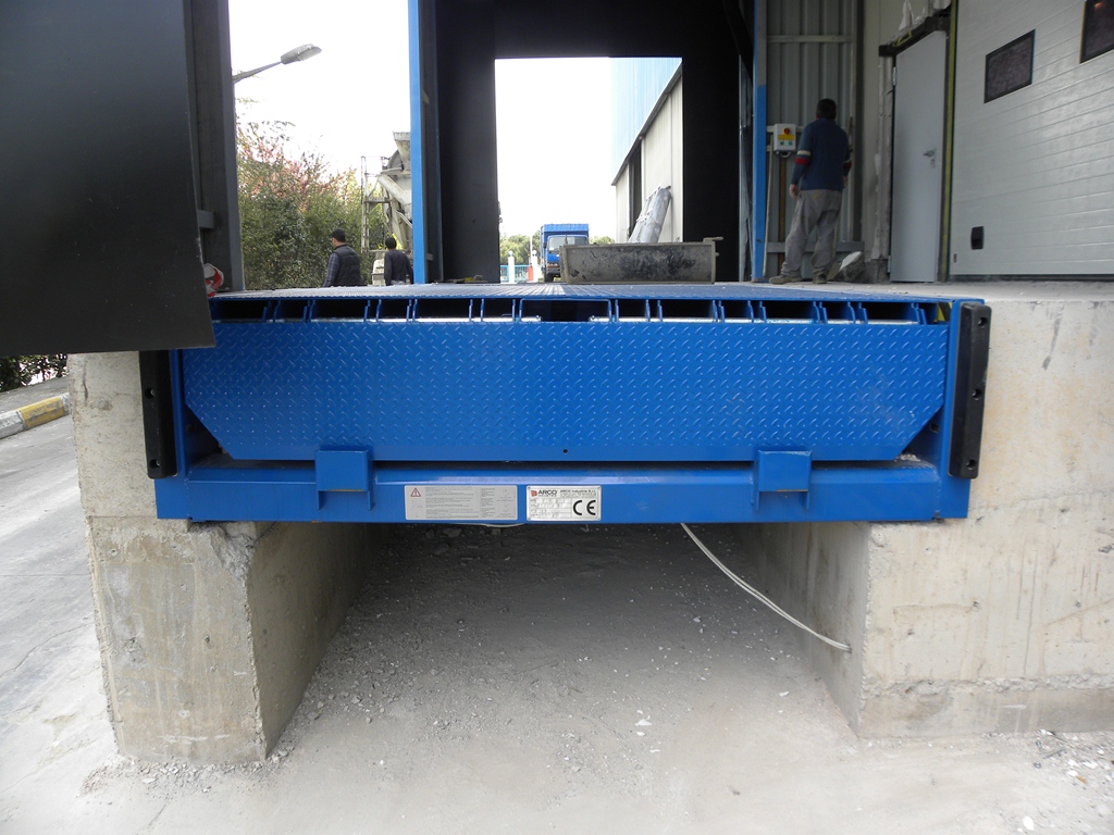 PAW Menteşeli Rampa Yükleme Platformu