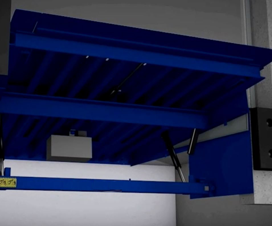 PAW Teleskopik Rampa Hidrolik Sistem Detay