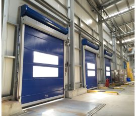 Sarmal kapı, endüstriyel tesis girişi.